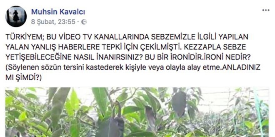 İroni yaptığını iddia eden öğretmen açığa alındı