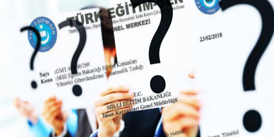 Türk Eğitim-Sen'den MEB'e 3 Altanatifli Yönetici Atama Teklifi