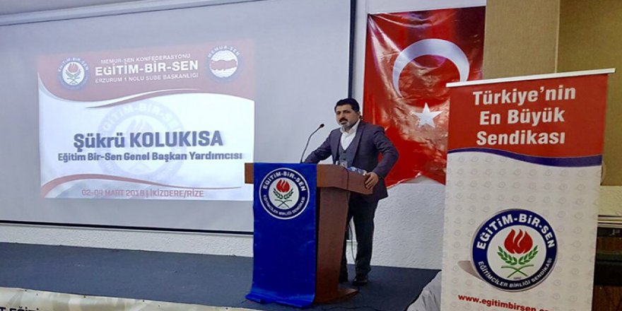 Şükrü Kolukısa'dan MEB Yönetimine Eleştiri: Öğretmenler Odasıyla Tek Bağı Alo 147!