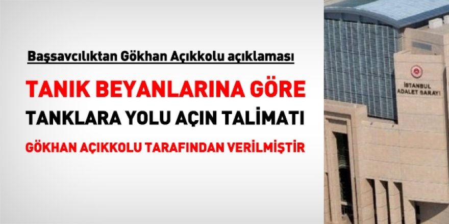 Darbecilere talimatı Gökhan Açıkkollu vermiş