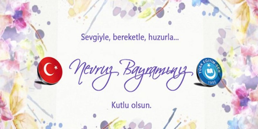 Talip Geylan'dan Nevruz Mesajı'nda "Türk Devletine Sadakat" Vurgusu