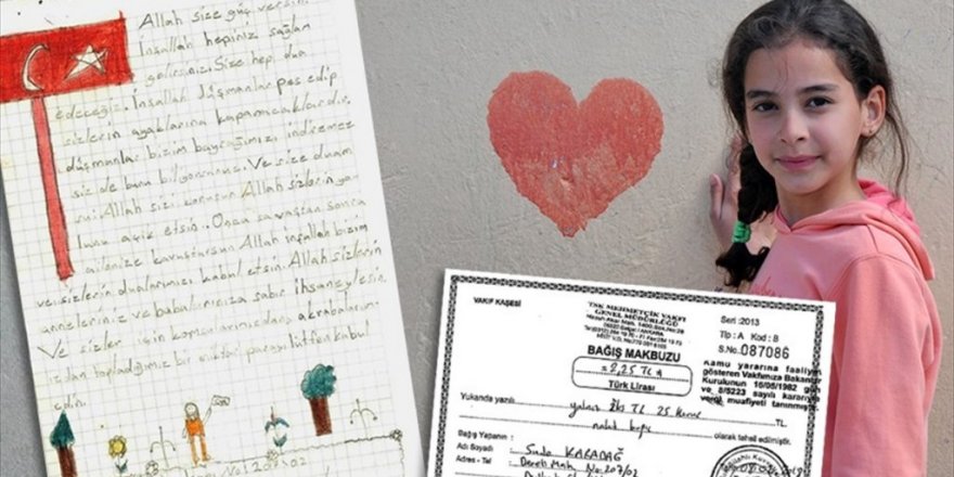 'Simit param kalmıştı onu da askerimize bağışladım'