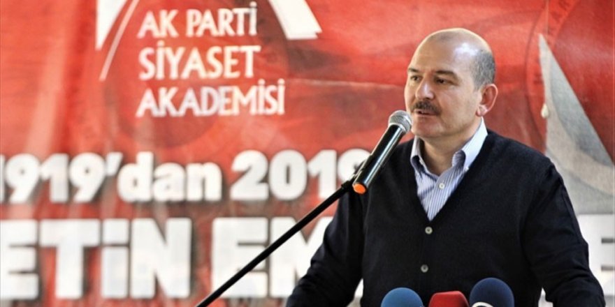 İçişleri Bakanı Soylu: OHAL kaldırılsın diyenleri anlamıyorum