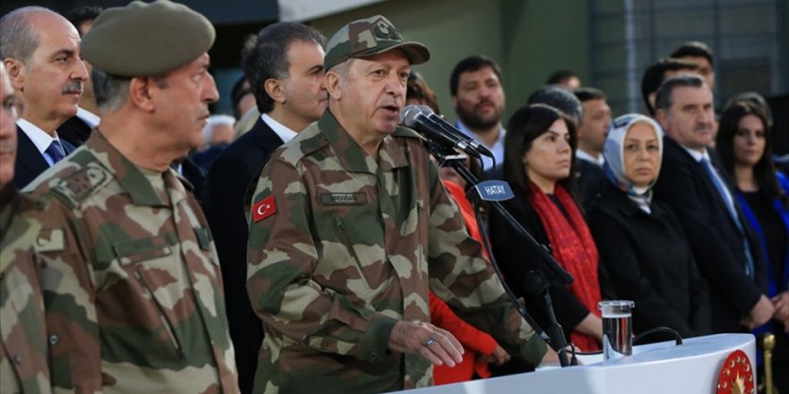 Cumhurbaşkanı Erdoğan sınır karakolunda