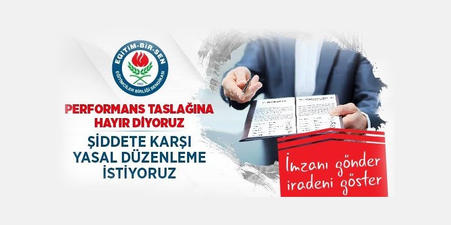 İmzanı Gönder, İradeni Göster