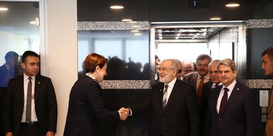 Saadet Partisi ve İYİ Parti'den görüşme sonrası açıklama