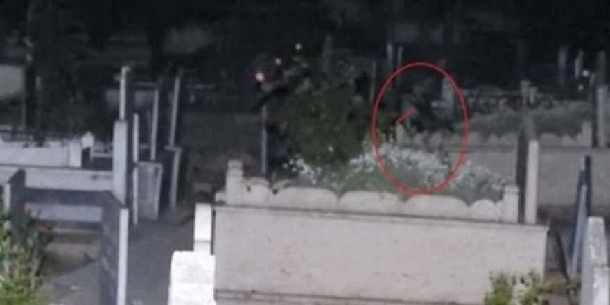 Mezarlıkta ağlayan kız bulundu! Bakın kimmiş