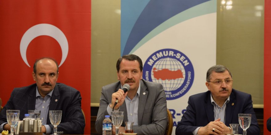 Memur Sen, eski başkanlarıyla biraraya geldi