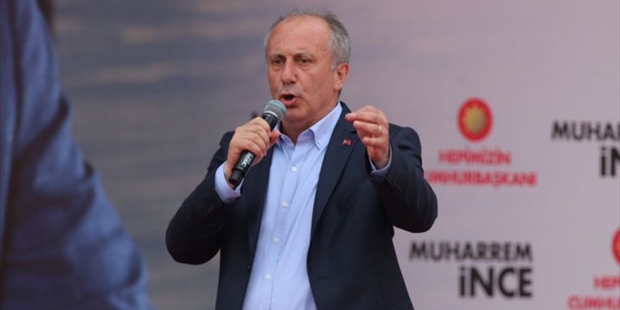 CHP'nin cumhurbaşkanı adayı İnce: Bu ülkeyi gençlerle kalkındıracağız