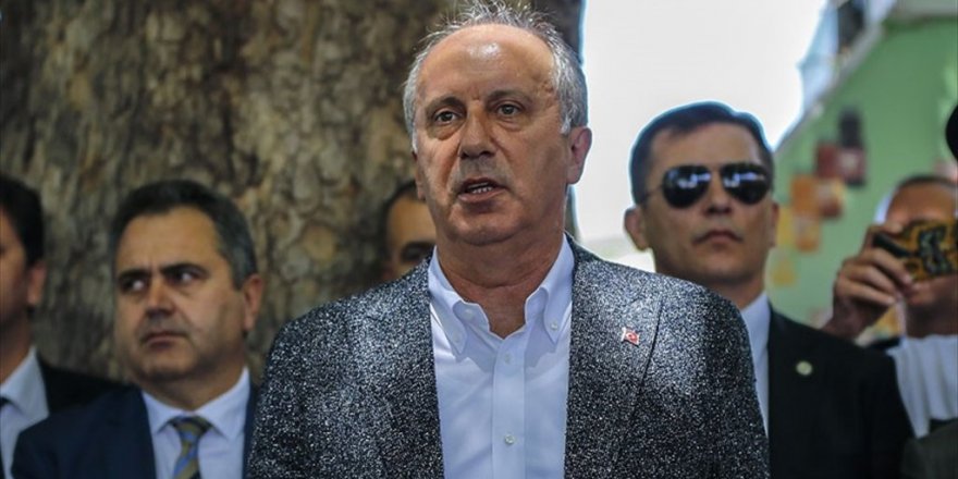 CHP'nin cumhurbaşkanı adayı İnce: İlkemiz yurtta barış, dünyada barış