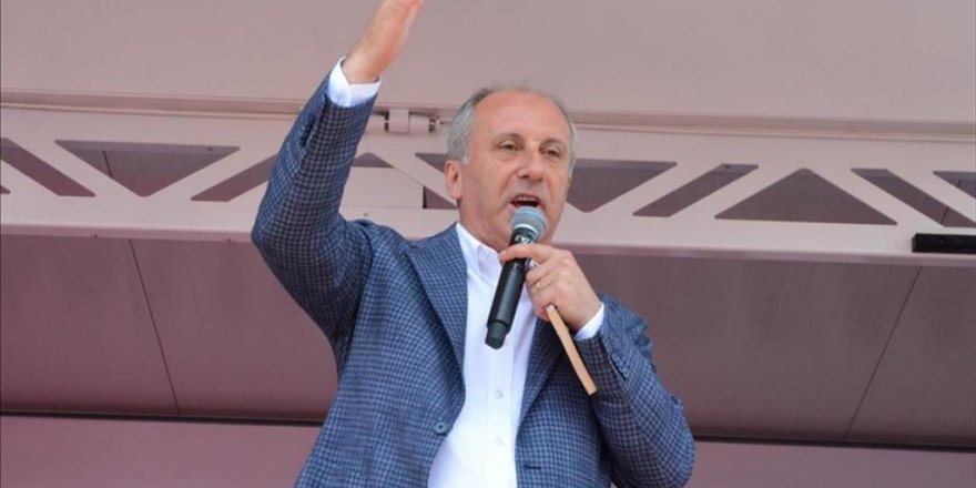 CHP'nin cumhurbaşkanı adayı İnce: İlk olarak OHAL'i kaldıracağız