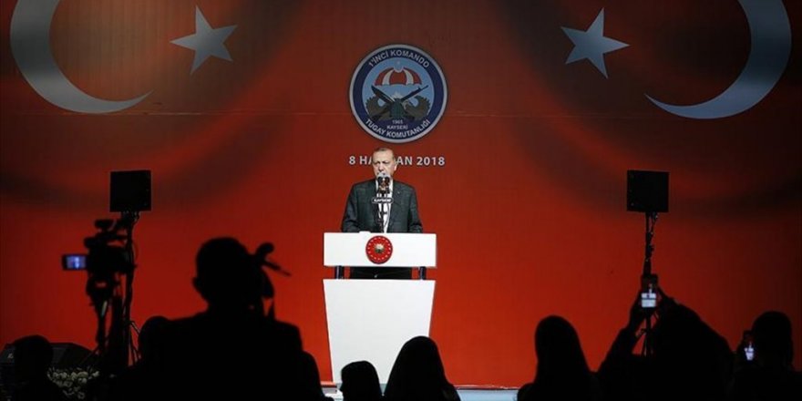 Erdoğan: Tüm astsubaylarımızı emsallerinin seviyesine çıkarıyoruz