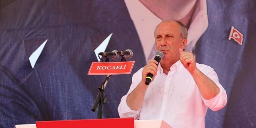 Muharrem İnce: Gelişme fabrikayla olur, yatırımla olur