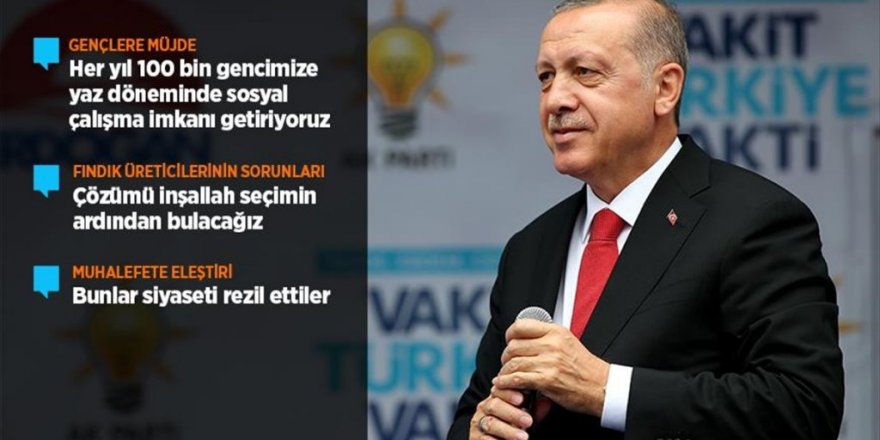 Erdoğan'dan üniversite öğrencilerine müjde