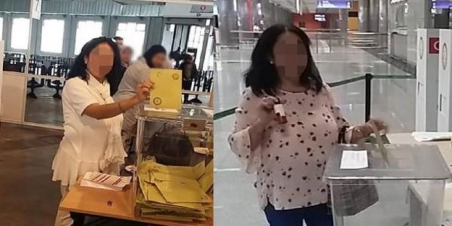 İki oy birden kullanan vatandaş gözaltına alındı!