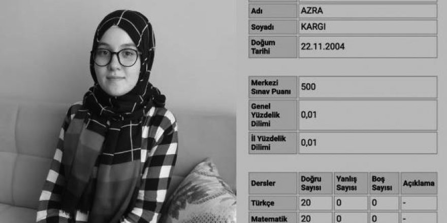 İmam hatip öğrencisi 500 tam alarak LGS birincisi oldu