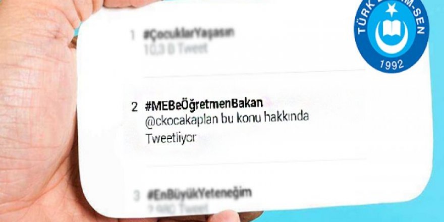 #MEBeÖğretmenBakan hashtag çalışması sosyal medyayı salladı