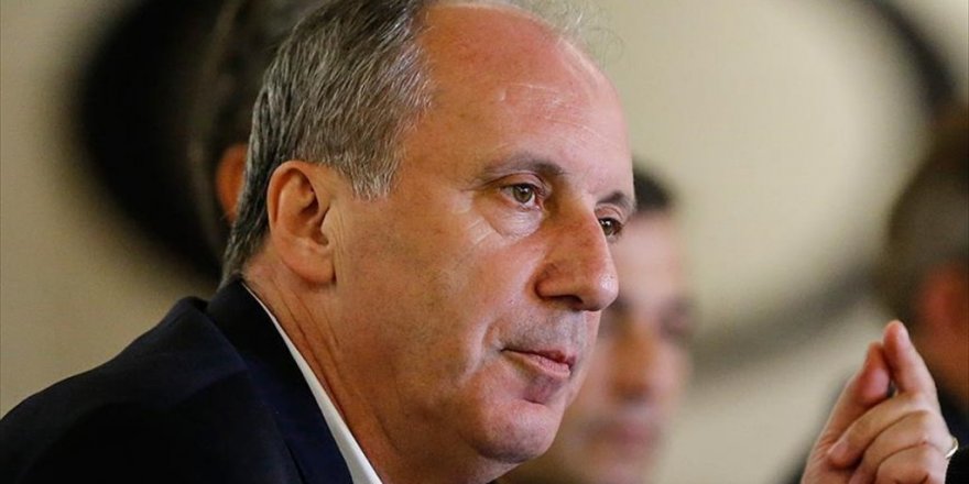 Muharrem İnce: Seçim sonuçları memlekete hayırlı olsun