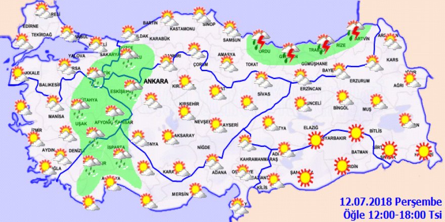 O illerde yaşayanlar dikkat!Okumadan dışarı çıkmayın...