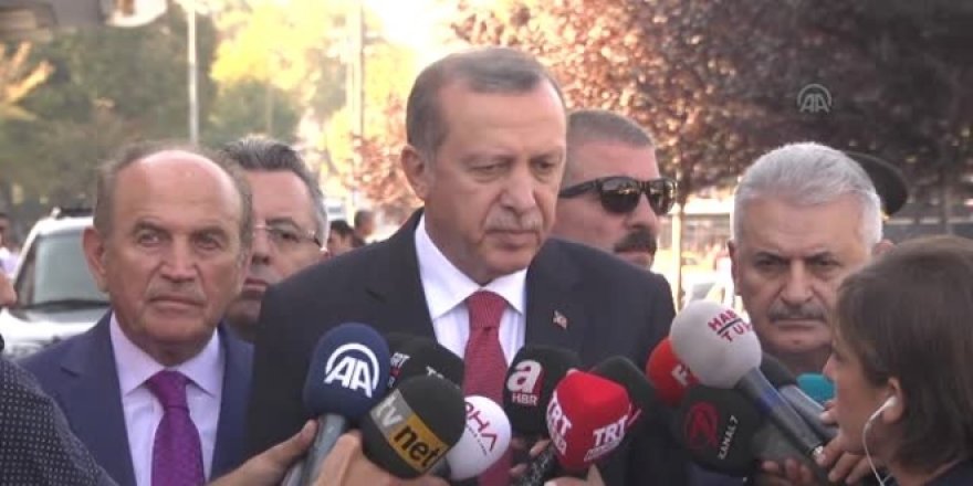 Erdoğan: 21 günlük sürenin düşmesi söz konusu değil