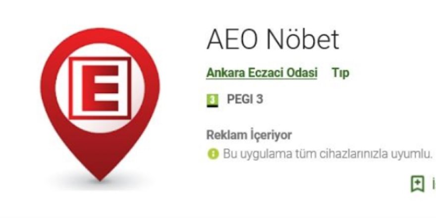 Başkent'te nöbetçi eczane problemini ortadan kaldıran uygulama