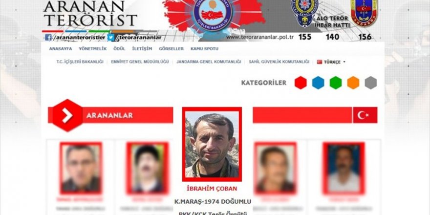 'Kırmızı' listede aranan terörist Tunceli'de etkisiz hale getirildi