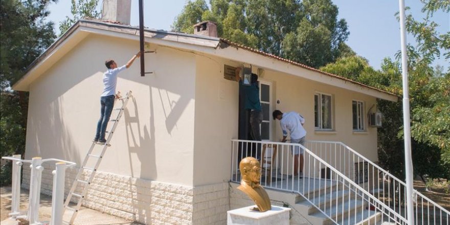 Rehabilite edilen çocuklar okul onardı