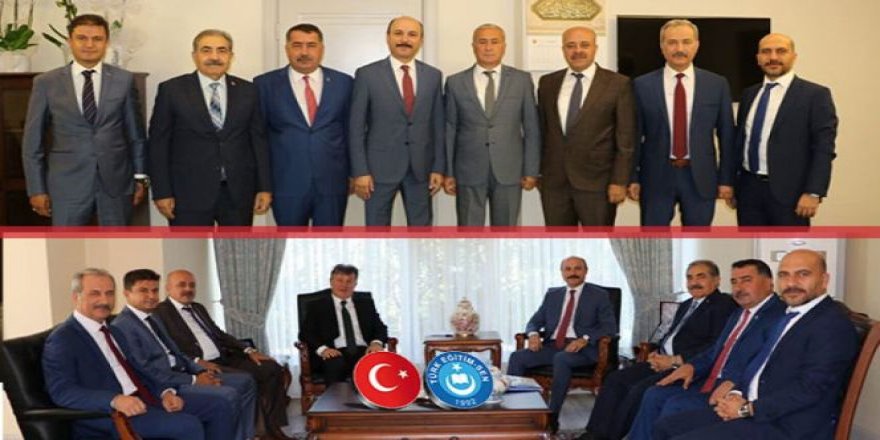 Türk Eğitim-Sen'den MEB Bakan Yardımcılarına Ziyaret