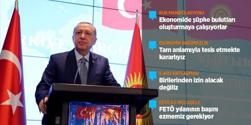 Erdoğan: Doların egemenliğine son vermemiz gerekiyor