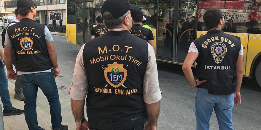 İstanbul polisinden okul çevrelerinde denetim