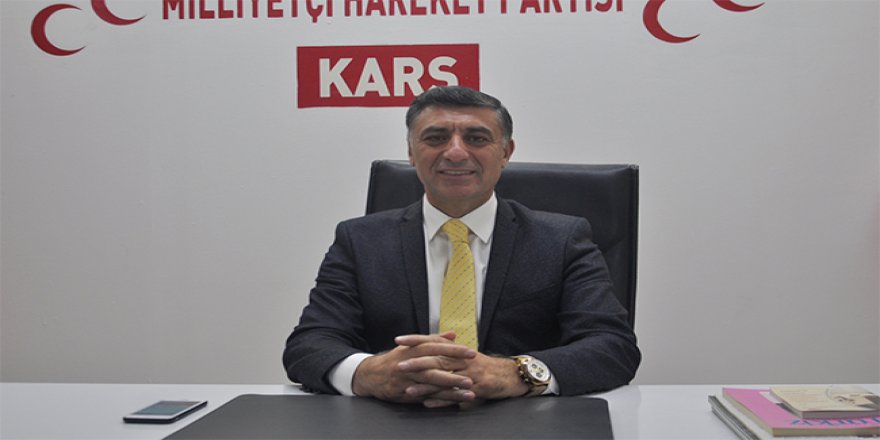 Çetin Nazik, MHP'den Kars Belediye Başkanı Aday Adaylığını Açıkladı