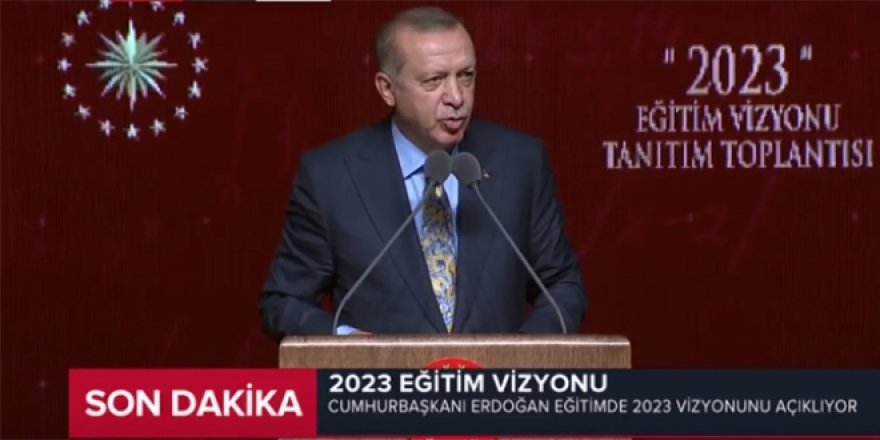 Erdoğan: Öğretmenlik meslek kanunu çıkarılacak