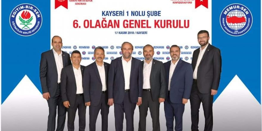 Kayseri Eğitim-Bir-Sen Yeniden “Aydın Kalkan” Dedi