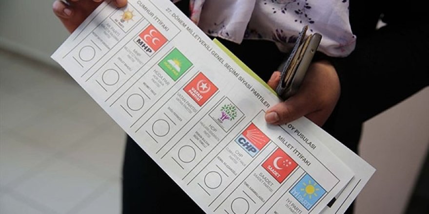 Konsensus'un anketine göre partilerin oy oranları