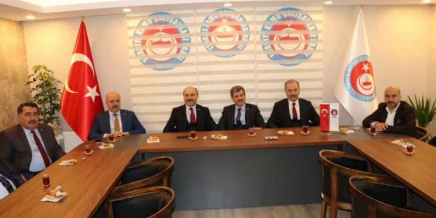 Türk Eğitim-Sen'den TÜRKAV Genel Merkezini Ziyaret