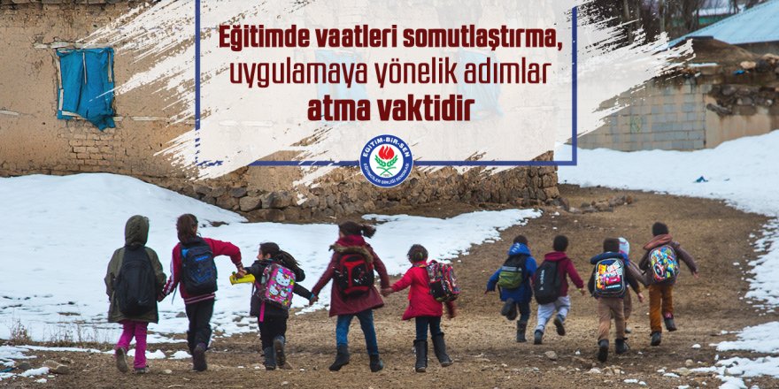 3600 ek gösterge konusundaki siyasi irade artık karara dönüştürülmelidir