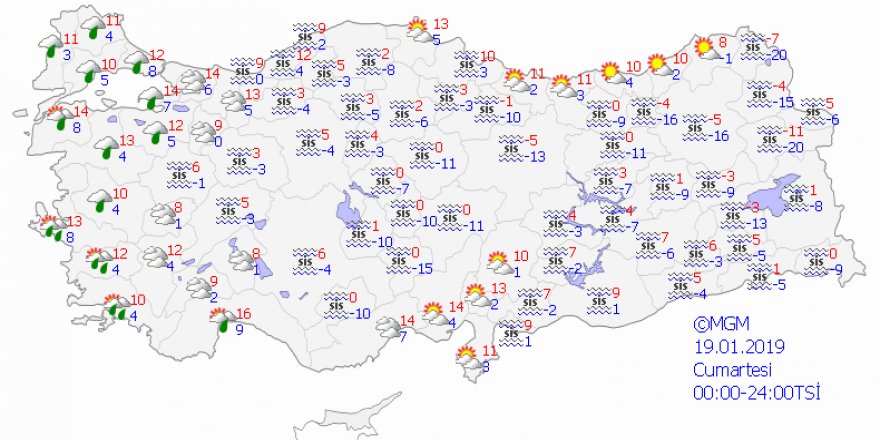 Ülkenin iç ve kuzeydoğusunda sıcaklık artacak