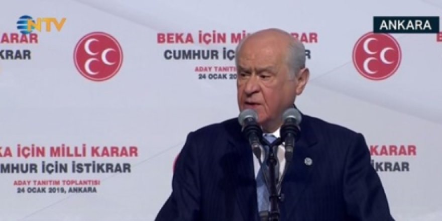 Bahçeli: Kürtler ne kadar Kürtse biz de o kadar Kürdüz