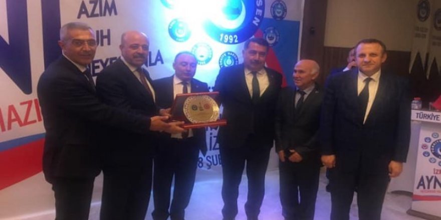 Musa Akkaş ve  M. Yaşar Şahindoğan, İzmir Programına Katıldı