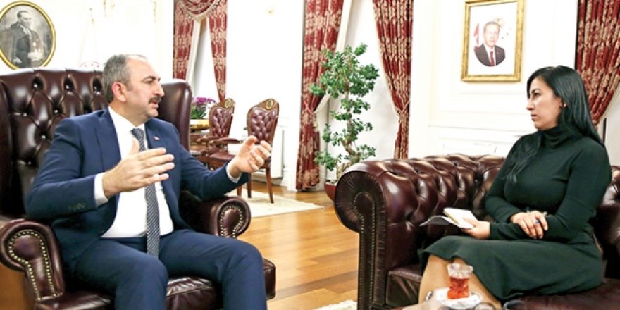 Adalet Bakanı: Af değil, infaza ilişikin teklifimiz söz konusu