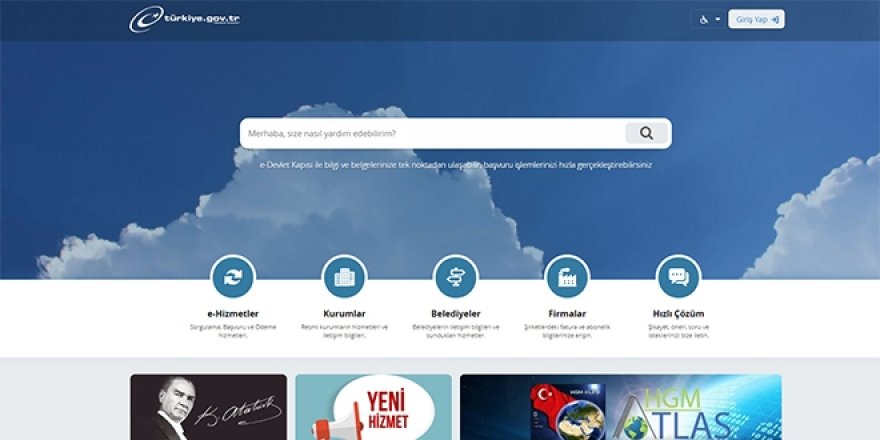 Abonelikler, e-Devlet üzerinden