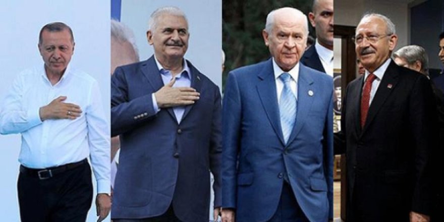 Liderlerin sandıkları belli oldu