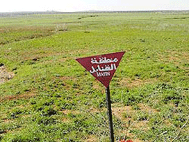 Dekandan mayınlı arazi yorumu