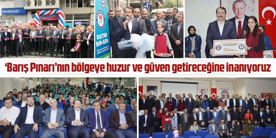 'Barış Pınarı'nın bölgeye huzur ve güven getireceğine inanıyoruz