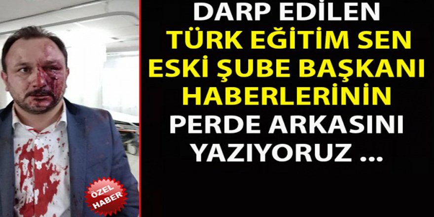 Darp Edilen Türk Eğitim Sen Eski Şube Başkanı Haberlerinin Deşifresi