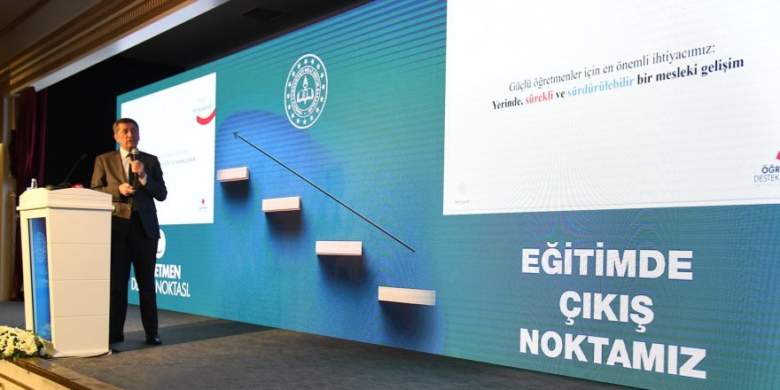 Bakan Selçuk: Her İlçeye Öğretmen Destek Noktası Açılacak