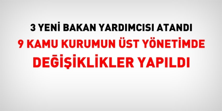 26 Aralık 2019 tarihli atama kararnamesi yayımlandı