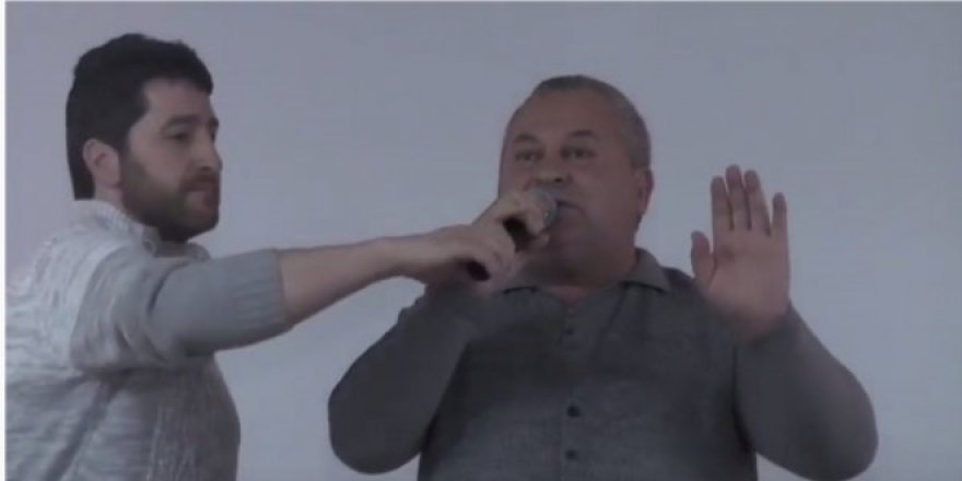 MHP'li vekil Cemal Enginyurt sahneden indirildi