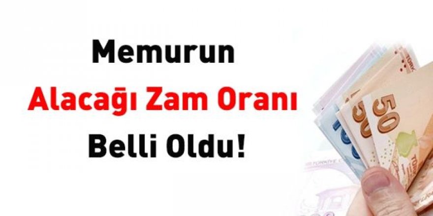 Memur Ocak zammı belli oldu!