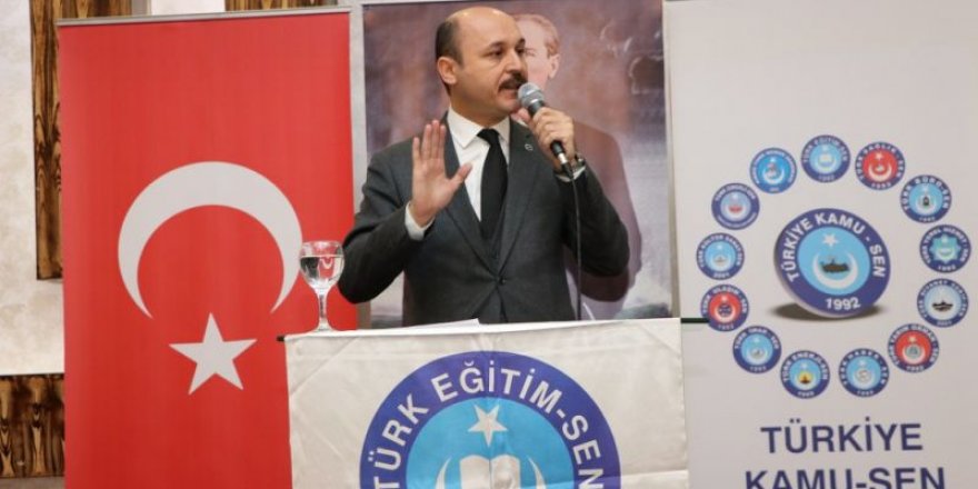 Talip Geylan:"Türk Eğitim-Sen 210 Bin üyeyi devirdi. Bu Teşkilatımızın Başarısıdır.”